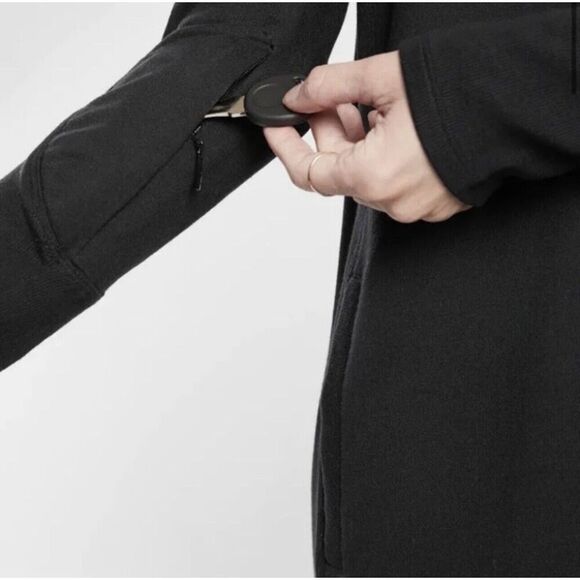 Athleta Balance Dress Size S Small Tall Black Pockets Soft Stretchy Women’s - Picture 2 of 4